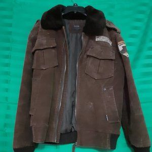 ENERGIE GOLD JACKET LARGE PRE OWNED